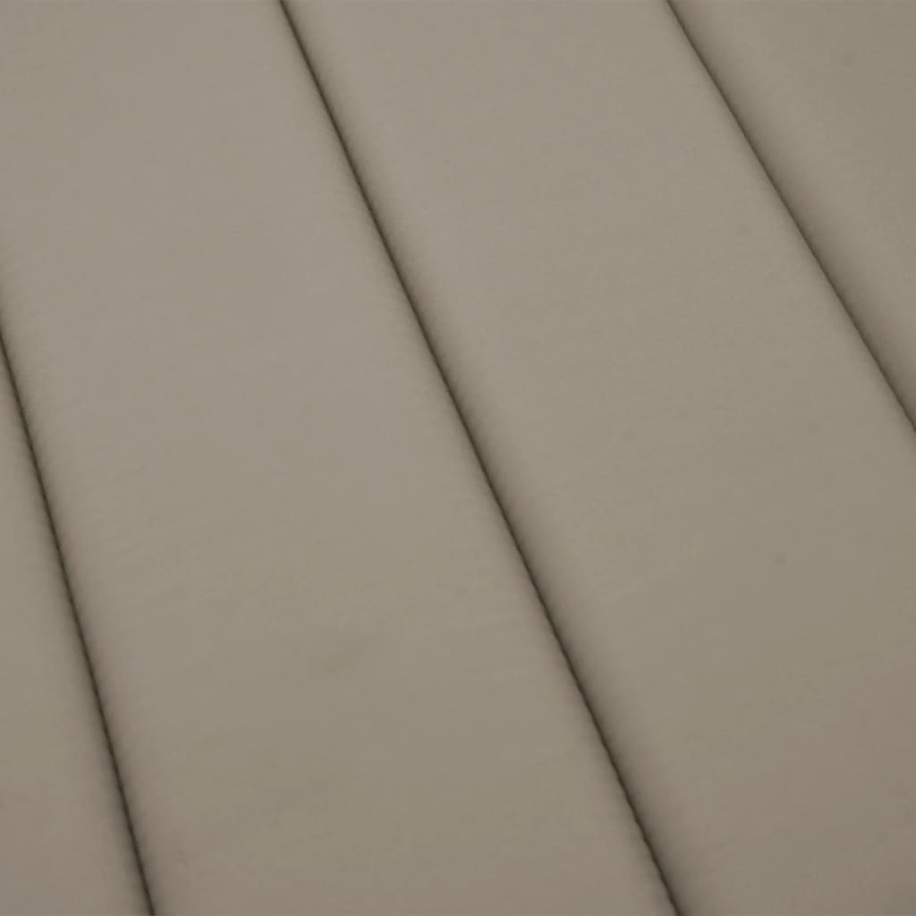vidaXL Pernă de șezlong, gri taupe, 200x50x3 cm, textil oxford vidaXL Pernă de șezlong, gri taupe, 200x50x3 cm, textil oxford