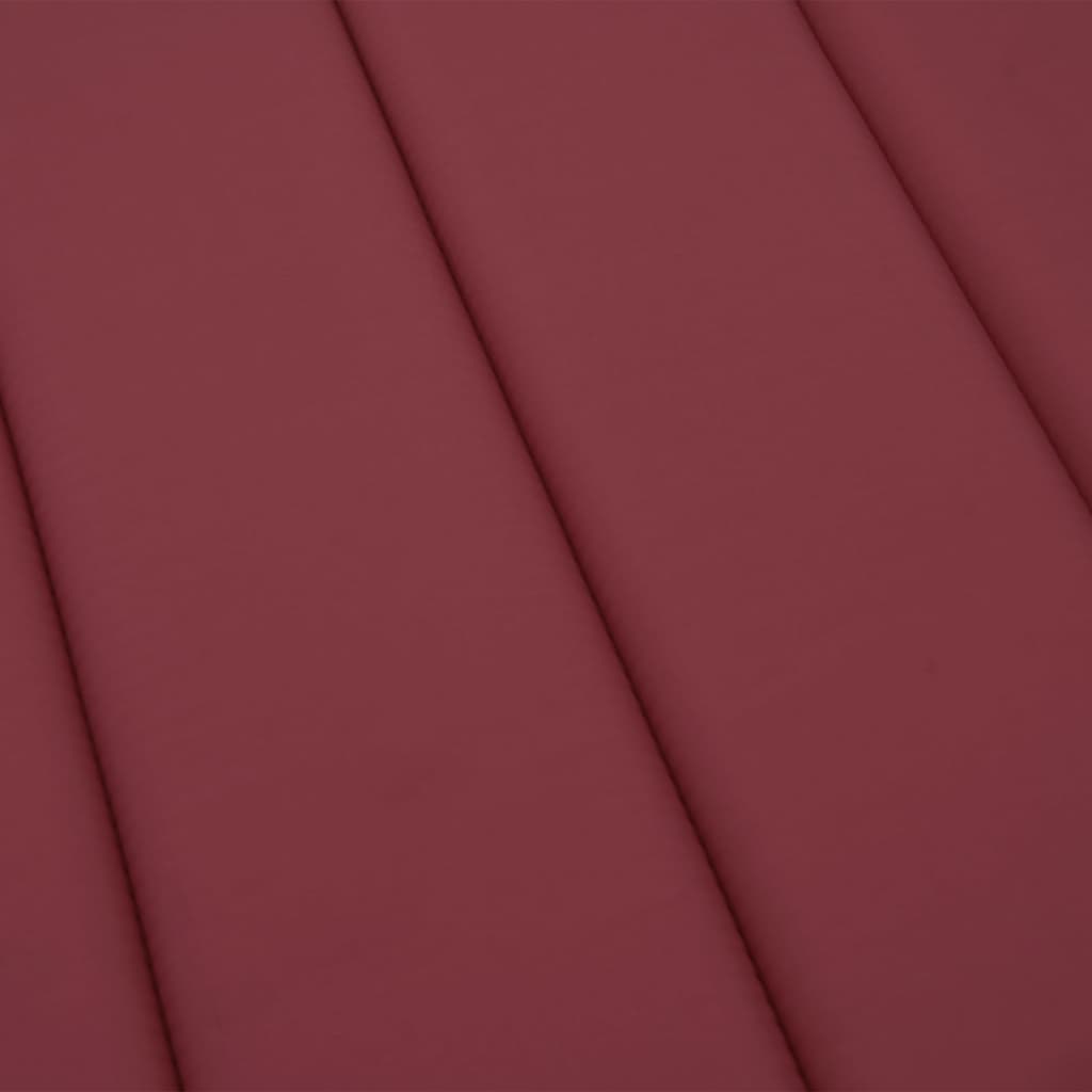 vidaXL Pernă de șezlong, roșu vin, 200x50x3 cm, textil oxford vidaXL Pernă de șezlong, roșu vin, 200x50x3 cm, textil oxford