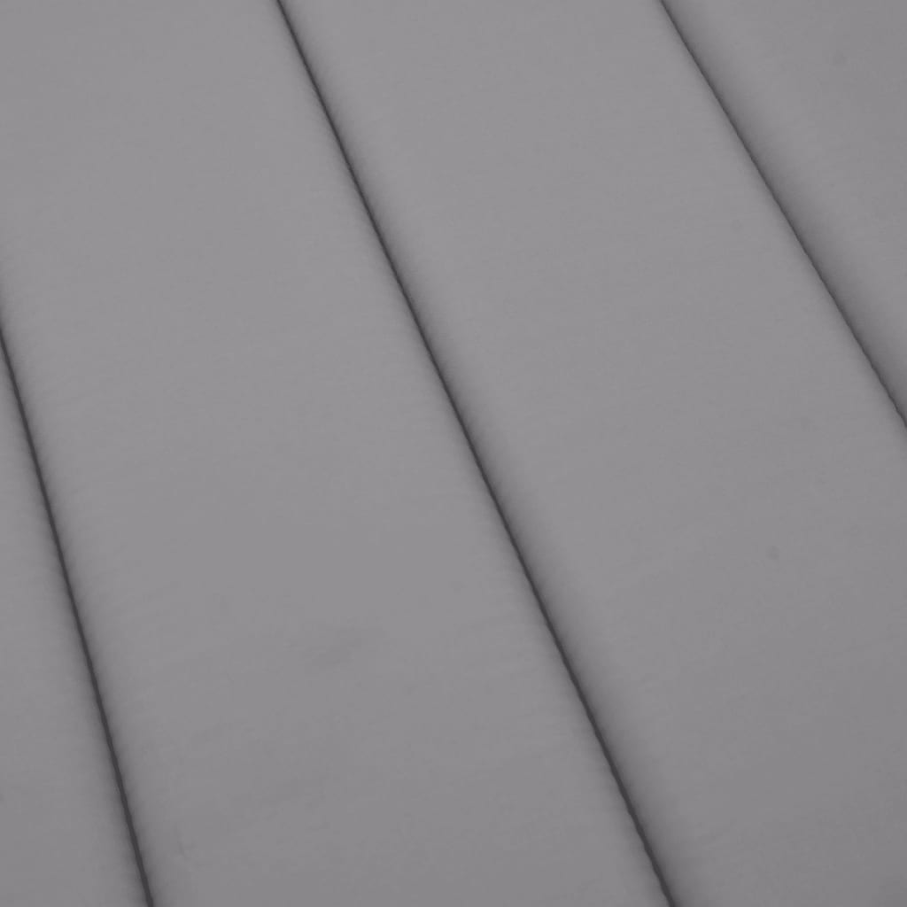 vidaXL Pernă de șezlong, gri, 200x60x3 cm, textil oxford vidaXL Pernă de șezlong, gri, 200x60x3 cm, textil oxford