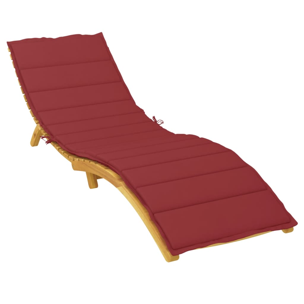 vidaXL Pernă de șezlong, roșu vin, 200x60x3 cm, textil oxford vidaXL Pernă de șezlong, roșu vin, 200x60x3 cm, textil oxford