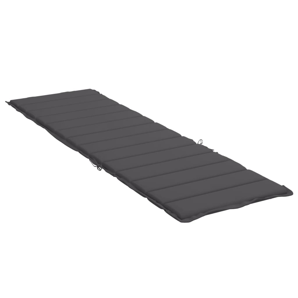 vidaXL Pernă de șezlong, antracit, 200x70x3 cm, textil oxford vidaXL Pernă de șezlong, antracit, 200x70x3 cm, textil oxford