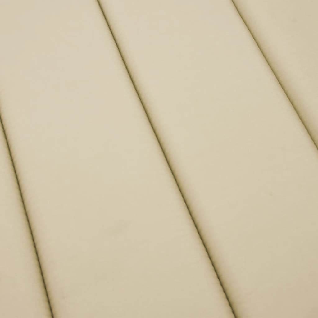 vidaXL Pernă de șezlong, bej, 200x70x3 cm, textil oxford vidaXL Pernă de șezlong, bej, 200x70x3 cm, textil oxford