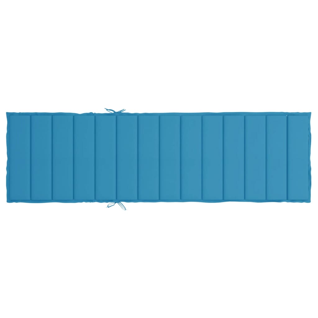 vidaXL Pernă de șezlong, albastru, 200x70x3 cm, textil oxford vidaXL Pernă de șezlong, albastru, 200x70x3 cm, textil oxford