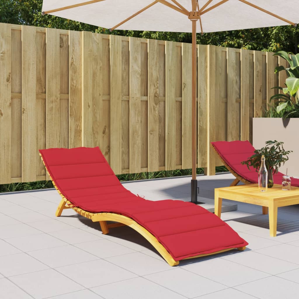 vidaXL Pernă de șezlong, roșu, 200x70x3 cm, textil oxford vidaXL Pernă de șezlong, roșu, 200x70x3 cm, textil oxford
