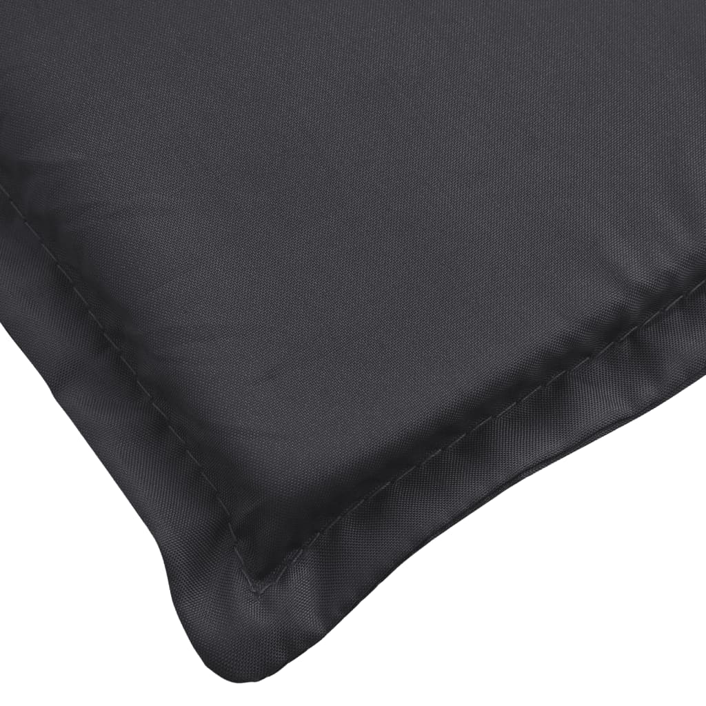 vidaXL Pernă de șezlong, negru, 200x70x3 cm, textil oxford vidaXL Pernă de șezlong, negru, 200x70x3 cm, textil oxford