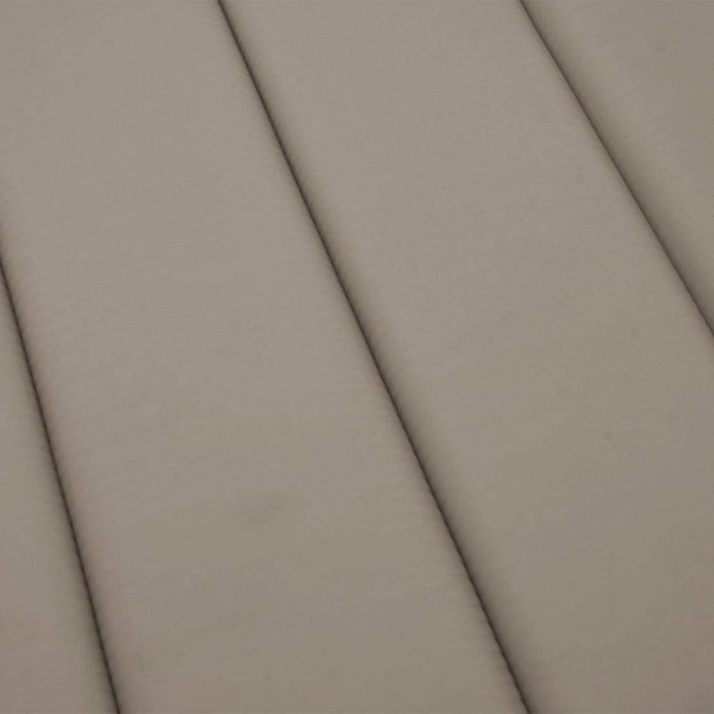 vidaXL Pernă de șezlong, gri taupe, 200x70x3 cm, textil oxford vidaXL Pernă de șezlong, gri taupe, 200x70x3 cm, textil oxford
