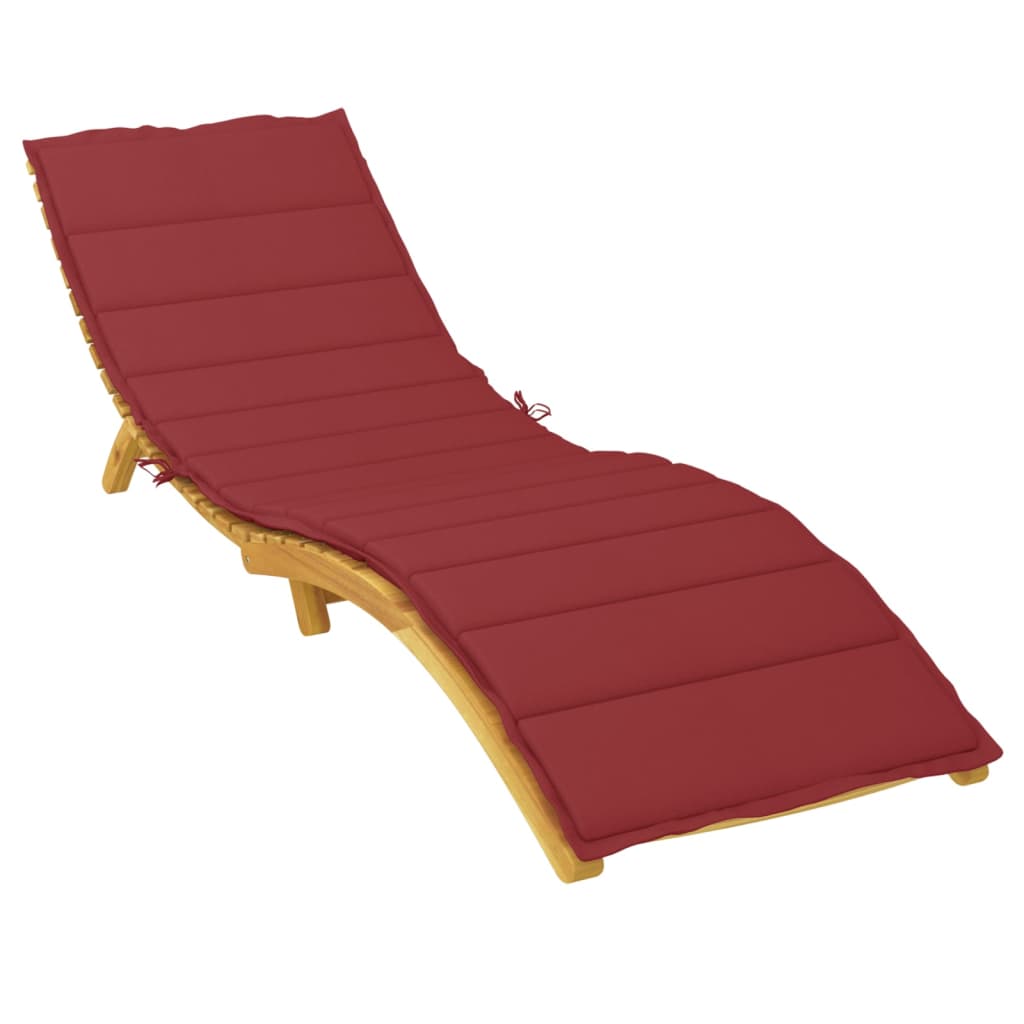 vidaXL Pernă de șezlong, roșu vin, 200x70x3 cm, textil oxford vidaXL Pernă de șezlong, roșu vin, 200x70x3 cm, textil oxford