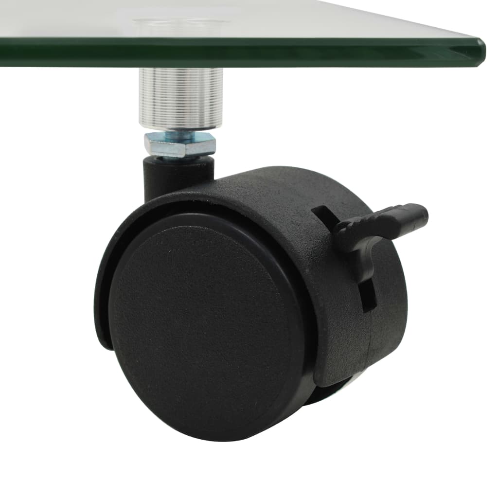 vidaXL Suport cu role de plante 4 buc 35x35cm sticlă securizată pătrat vidaXL Suport cu role de plante 4 buc 35x35cm sticlă securizată pătrat