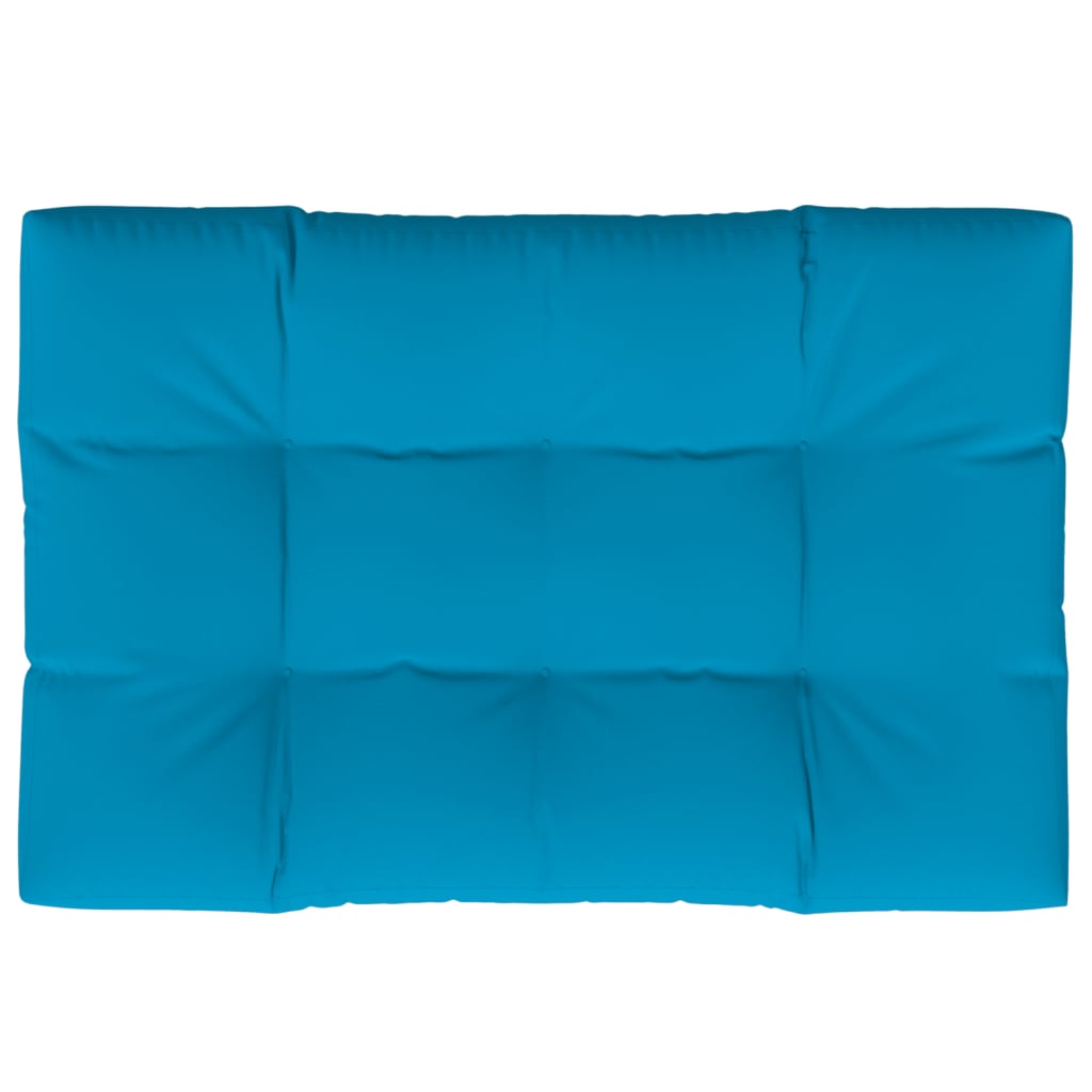 vidaXL Pernă pentru paleți, albastru, 120x80x12 cm, material textil