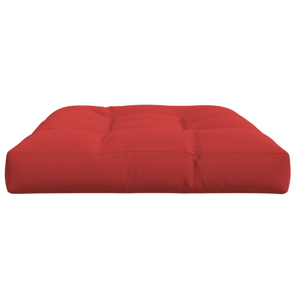 vidaXL Pernă pentru paleți, roșu, 120x80x12 cm, material textil