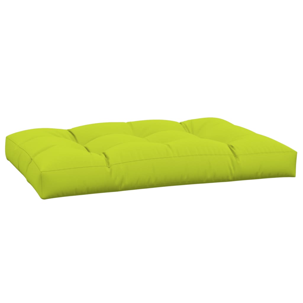 vidaXL Pernă de paleți, verde aprins, 120x80x12 cm, material textil