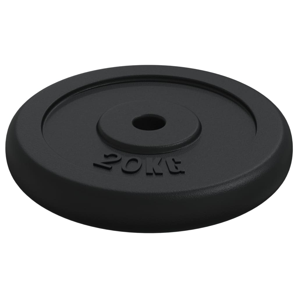 vidaXL Disc de greutate, 40 kg, fontă vidaXL Disc de greutate, 40 kg, fontă