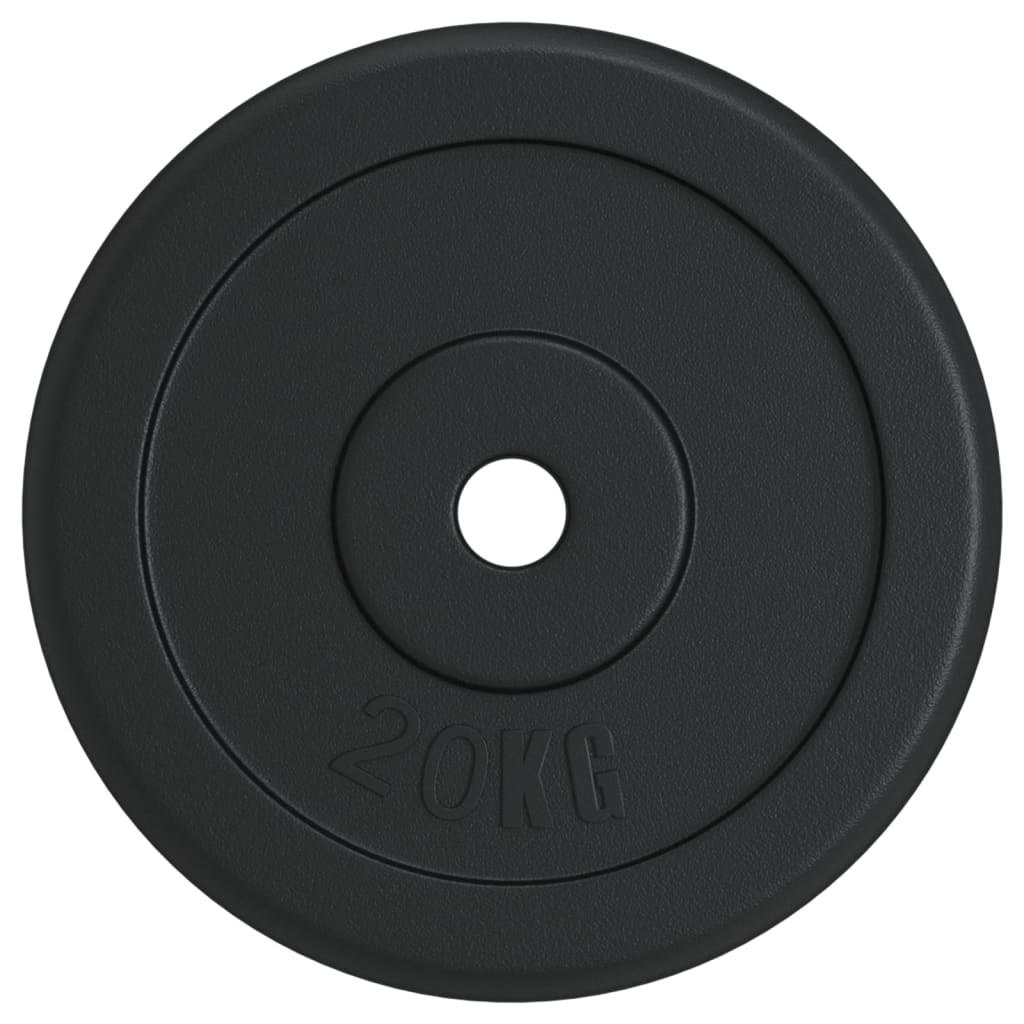 vidaXL Disc de greutate, 40 kg, fontă vidaXL Disc de greutate, 40 kg, fontă