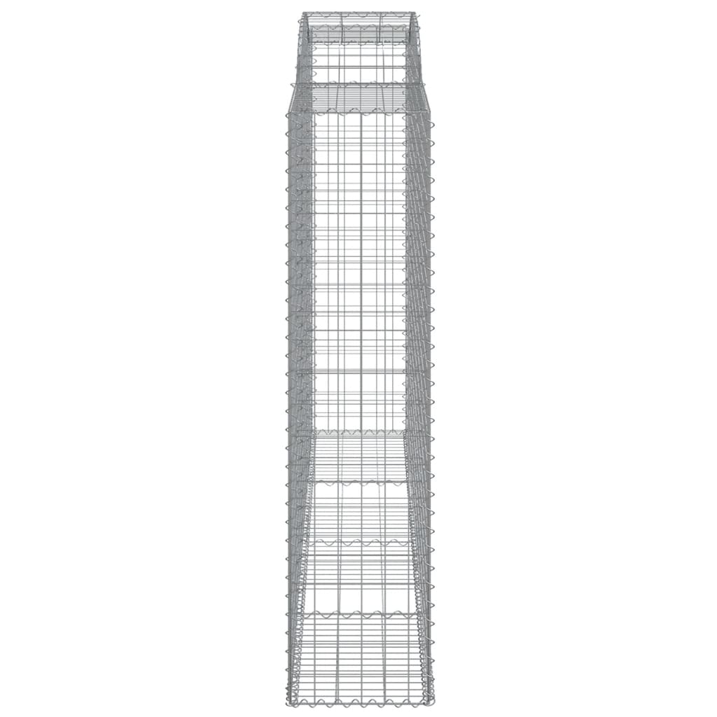 vidaXL Coșuri gabion arcuite 6 buc. 300x50x200/220 cm, fier galvanizat vidaXL Coșuri gabion arcuite 6 buc. 300x50x200/220 cm, fier galvanizat
