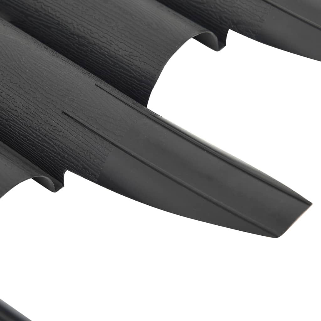 vidaXL Borduri de gazon, 36 buc., antracit, 10 m, PP vidaXL Borduri de gazon, 36 buc., antracit, 10 m, PP