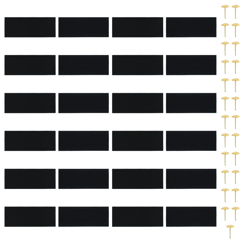 vidaXL Perdele de ușă anti-insecte cu magnet, 2 buc., negru, 200x80 cm vidaXL Perdele de ușă anti-insecte cu magnet, 2 buc., negru, 200x80 cm