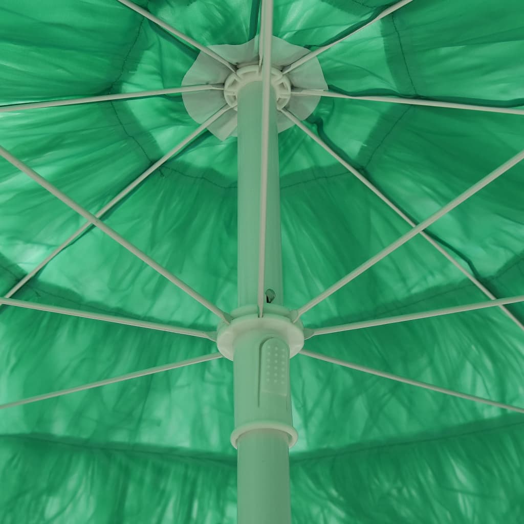 vidaXL Umbrelă de soare de plajă Hawaii, verde, 300 cm vidaXL Umbrelă de soare de plajă Hawaii, verde, 300 cm