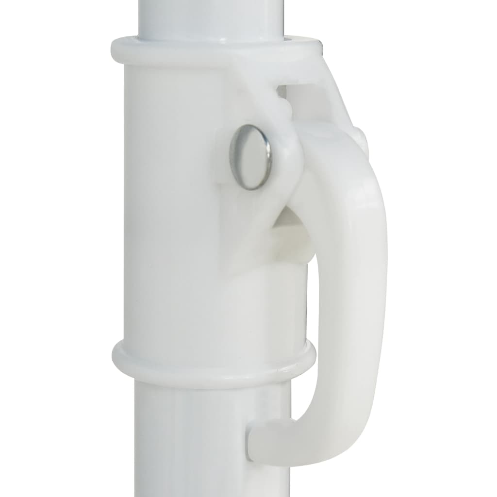 vidaXL Umbrelă de soare de plajă Hawaii, alb, 180 cm vidaXL Umbrelă de soare de plajă Hawaii, alb, 180 cm