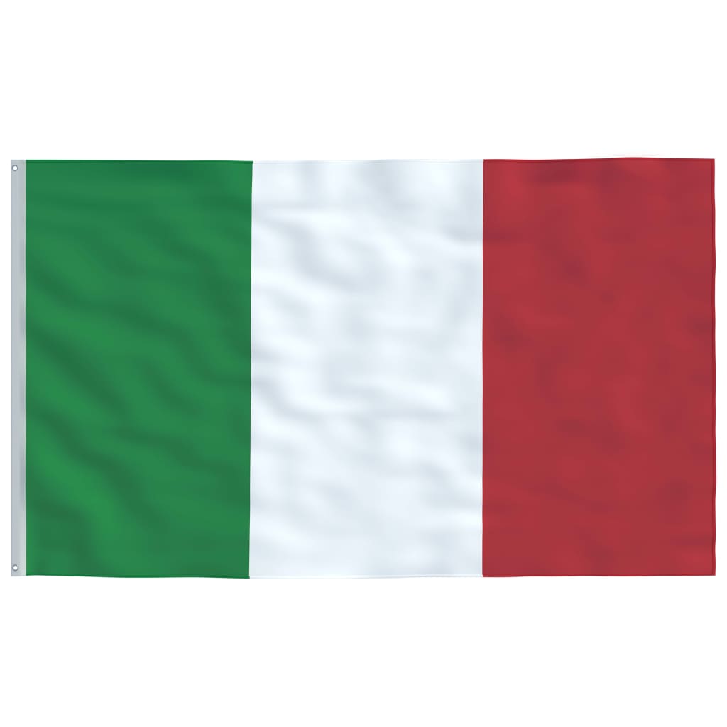 vidaXL Steag Italia și stâlp din aluminiu, 6,23 m vidaXL Steag Italia și stâlp din aluminiu, 6,23 m