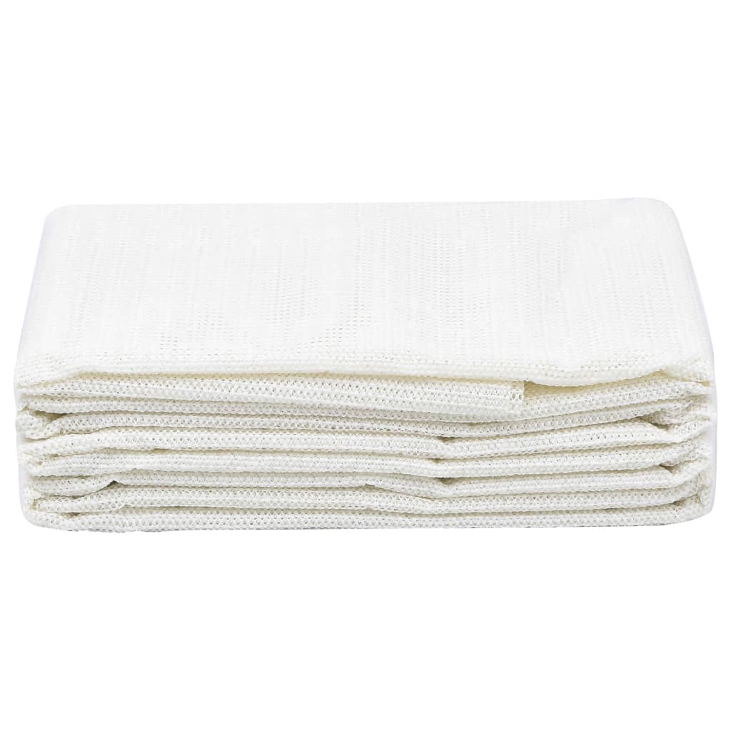 vidaXL Covor pentru cort, alb, 200x1000 cm vidaXL Covor pentru cort, alb, 200x1000 cm