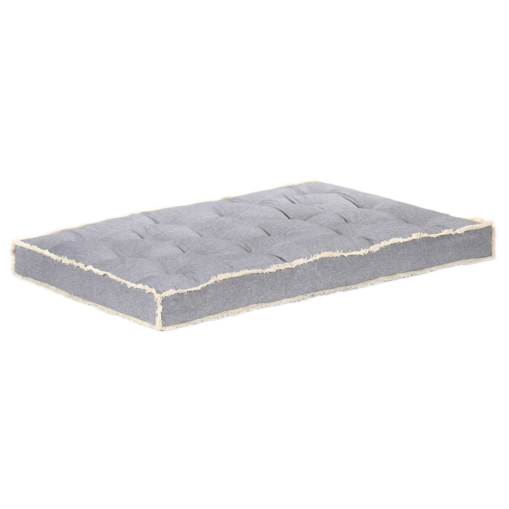 vidaXL Pernă pentru canapea din paleți, antracit, 120 x 80 x 10 cm vidaXL Pernă pentru canapea din paleți, antracit, 120 x 80 x 10 cm