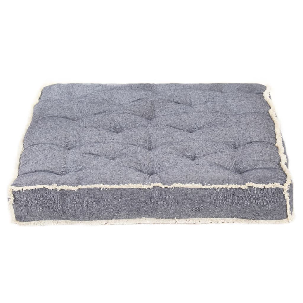 vidaXL Pernă pentru canapea din paleți, albastru, 120 x 80 x 10 cm vidaXL Pernă pentru canapea din paleți, albastru, 120 x 80 x 10 cm