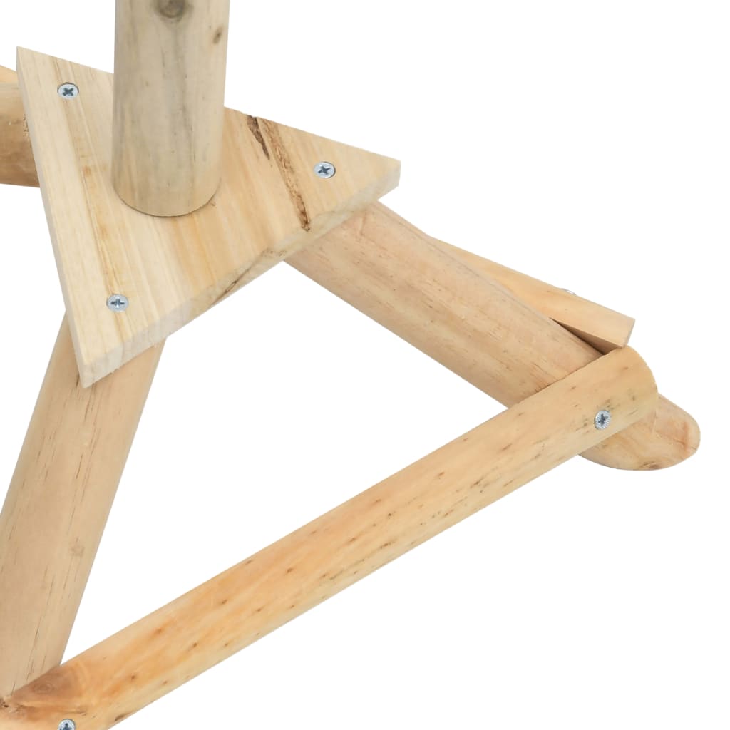 vidaXL Hrănitor pentru păsări vertical, 33x110 cm, lemn masiv de brad vidaXL Hrănitor pentru păsări vertical, 33x110 cm, lemn masiv de brad