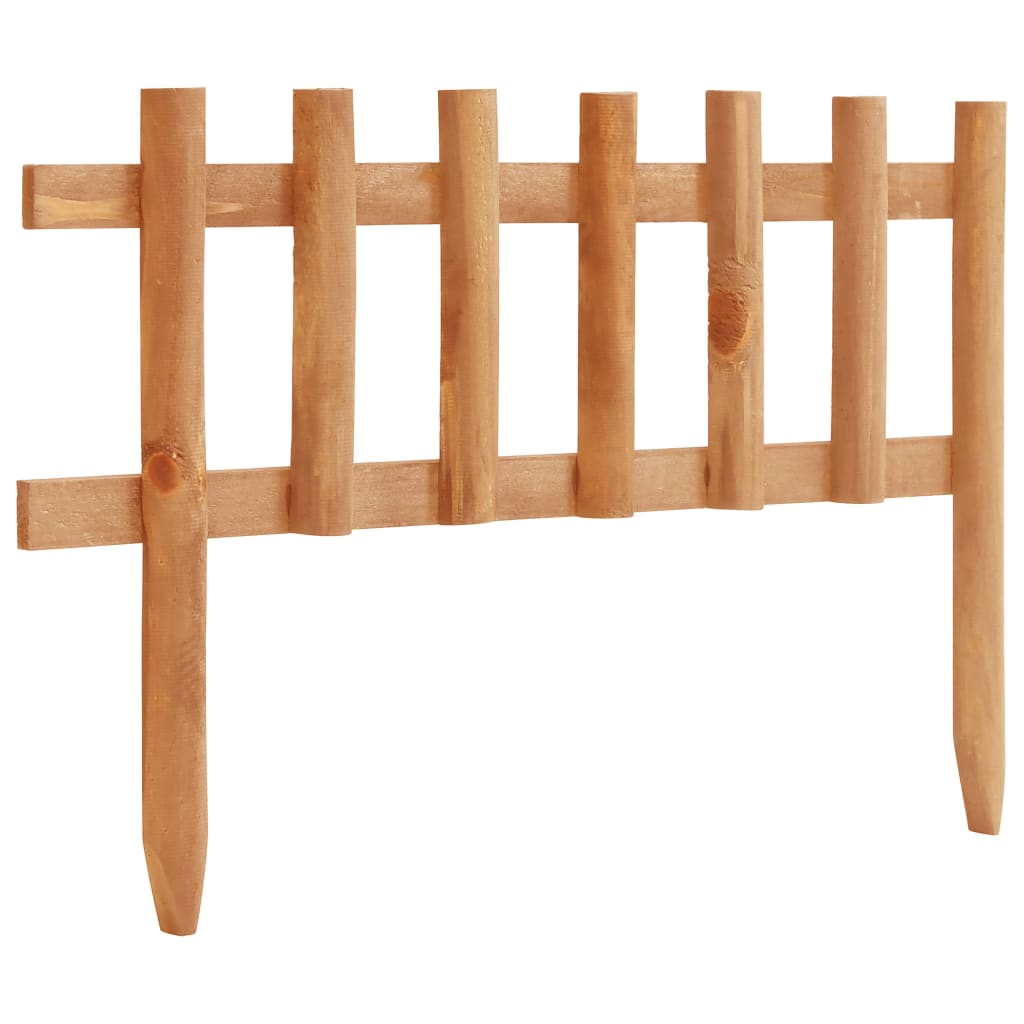 vidaXL Borduri de gazon,10 buc., 4,4 m, lemn de brad vidaXL Borduri de gazon,10 buc., 4,4 m, lemn de brad