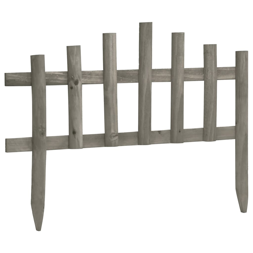 vidaXL Borduri de gazon,10 buc., 4,4 m, lemn de brad vidaXL Borduri de gazon,10 buc., 4,4 m, lemn de brad