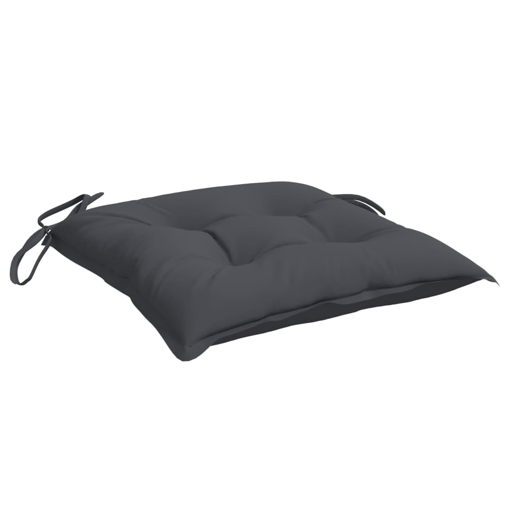 vidaXL Perne de scaun, 2 buc., antracit, 40x40x7 cm, textil oxford vidaXL Perne de scaun, 2 buc., antracit, 40x40x7 cm, textil oxford