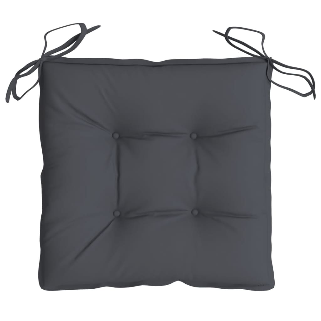 vidaXL Perne de scaun, 4 buc., antracit, 40x40x7 cm, textil oxford vidaXL Perne de scaun, 4 buc., antracit, 40x40x7 cm, textil oxford