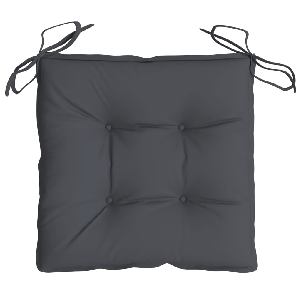 vidaXL Perne de scaun, 4 buc., antracit, 50x50x7 cm, textil oxford vidaXL Perne de scaun, 4 buc., antracit, 50x50x7 cm, textil oxford
