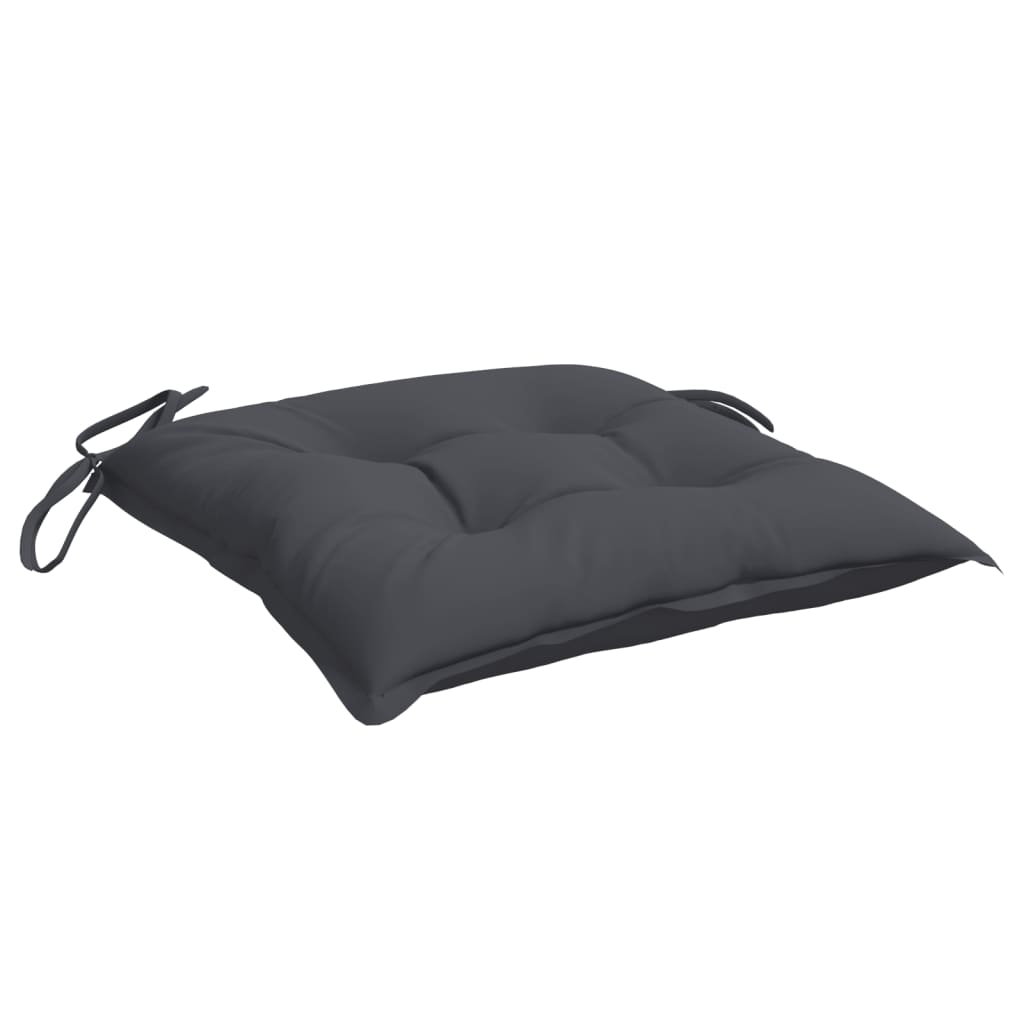 vidaXL Perne de scaun, 6 buc., antracit, 50x50x7 cm, textil oxford vidaXL Perne de scaun, 6 buc., antracit, 50x50x7 cm, textil oxford