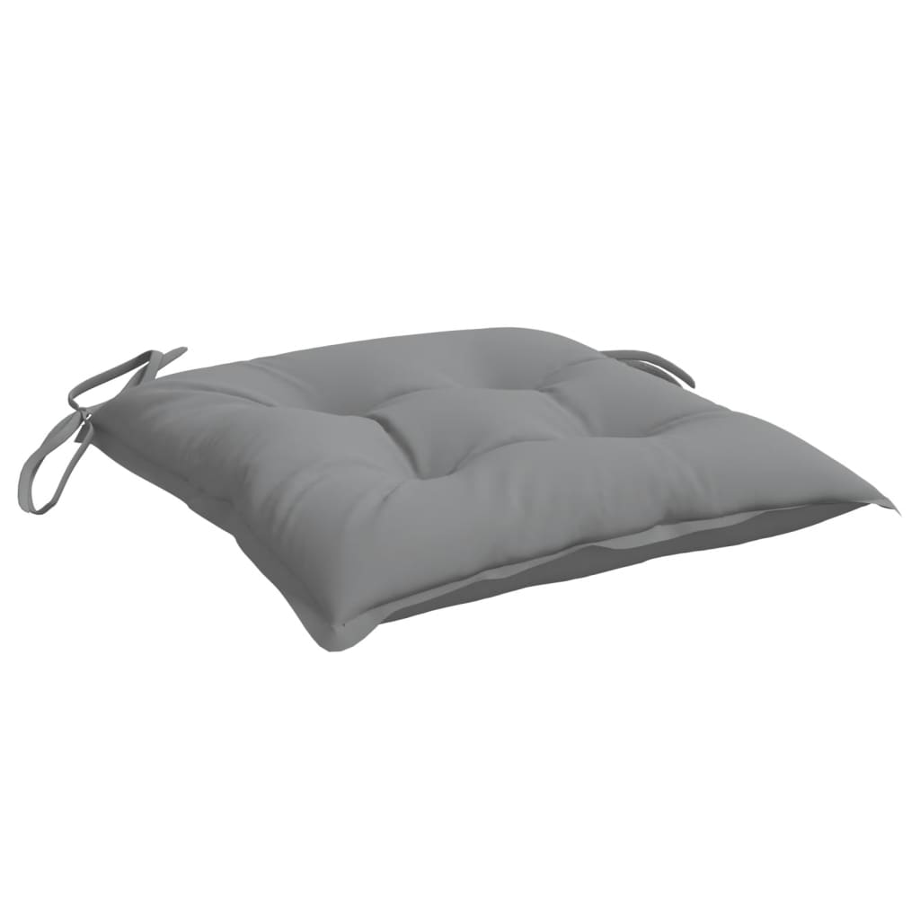 vidaXL Perne de scaun, 4 buc., gri, 50x50x7 cm, textil oxford vidaXL Perne de scaun, 4 buc., gri, 50x50x7 cm, textil oxford