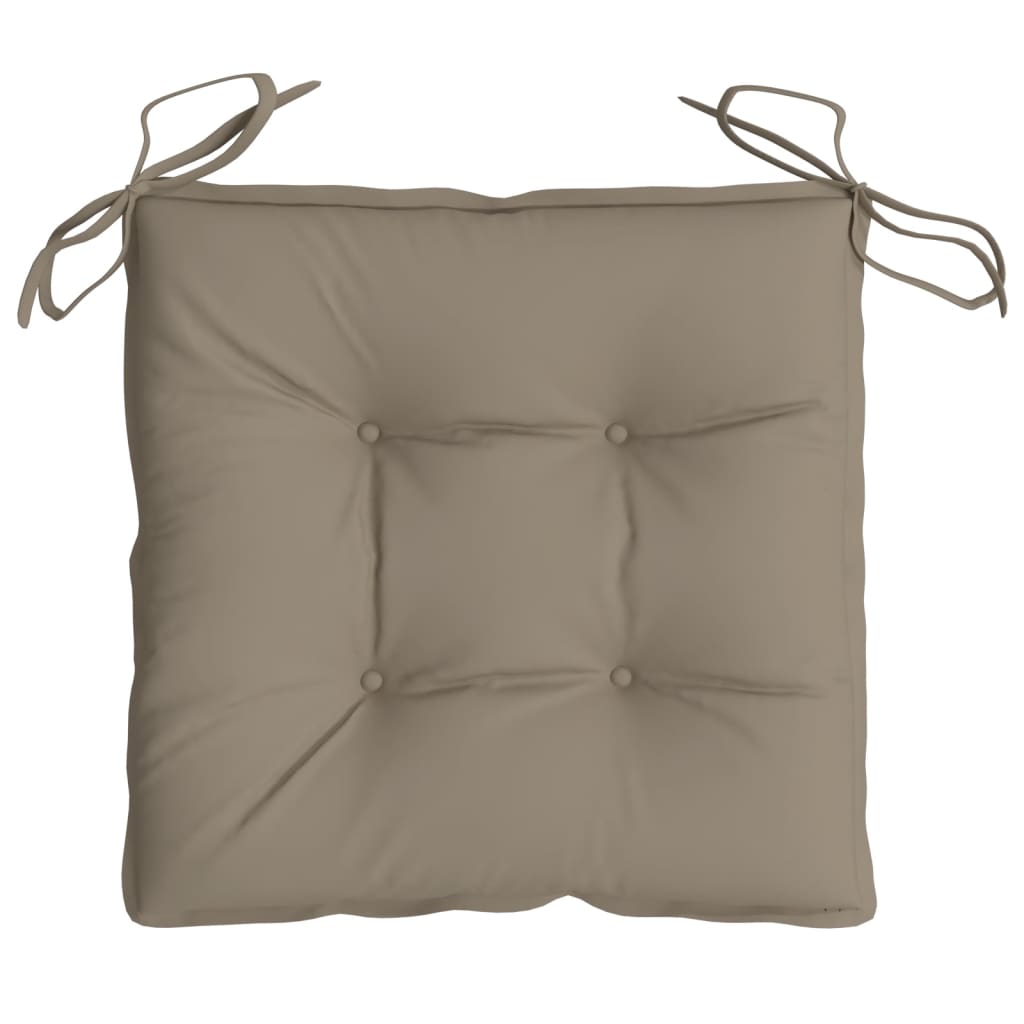 vidaXL Perne de scaun, 6 buc., gri taupe, 50x50x7 cm, textil oxford vidaXL Perne de scaun, 6 buc., gri taupe, 50x50x7 cm, textil oxford
