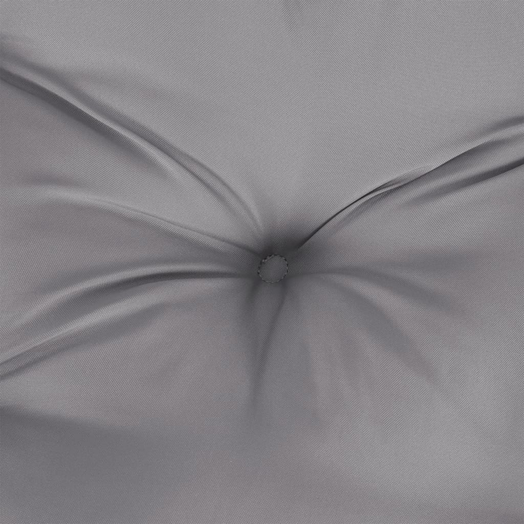 vidaXL Pernă bancă de grădină, gri, 100x50x7 cm, material oxford