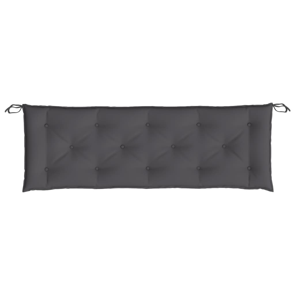 vidaXL Pernă bancă de grădină, antracit, 150x50x7 cm, material oxford vidaXL Pernă bancă de grădină, antracit, 150x50x7 cm, material oxford