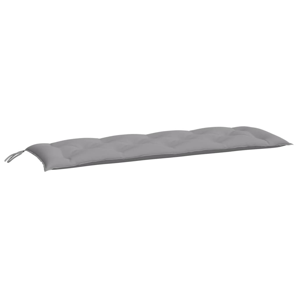 vidaXL Pernă bancă de grădină, gri, 150x50x7 cm, material oxford