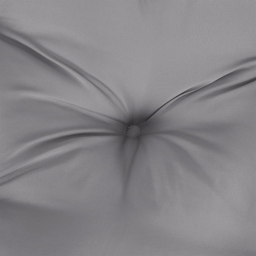 vidaXL Pernă bancă de grădină, gri, 150x50x7 cm, material oxford