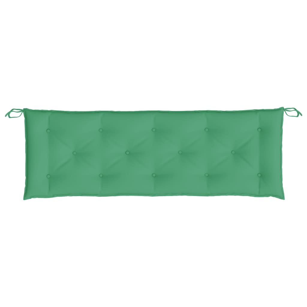 vidaXL Pernă bancă de grădină, verde, 150x50x7 cm, material oxford