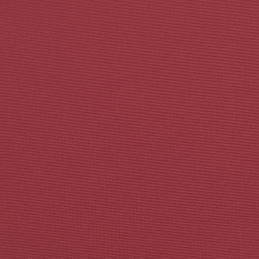 vidaXL Pernă bancă de grădină, roșu vin, 150x50x7 cm, material oxford