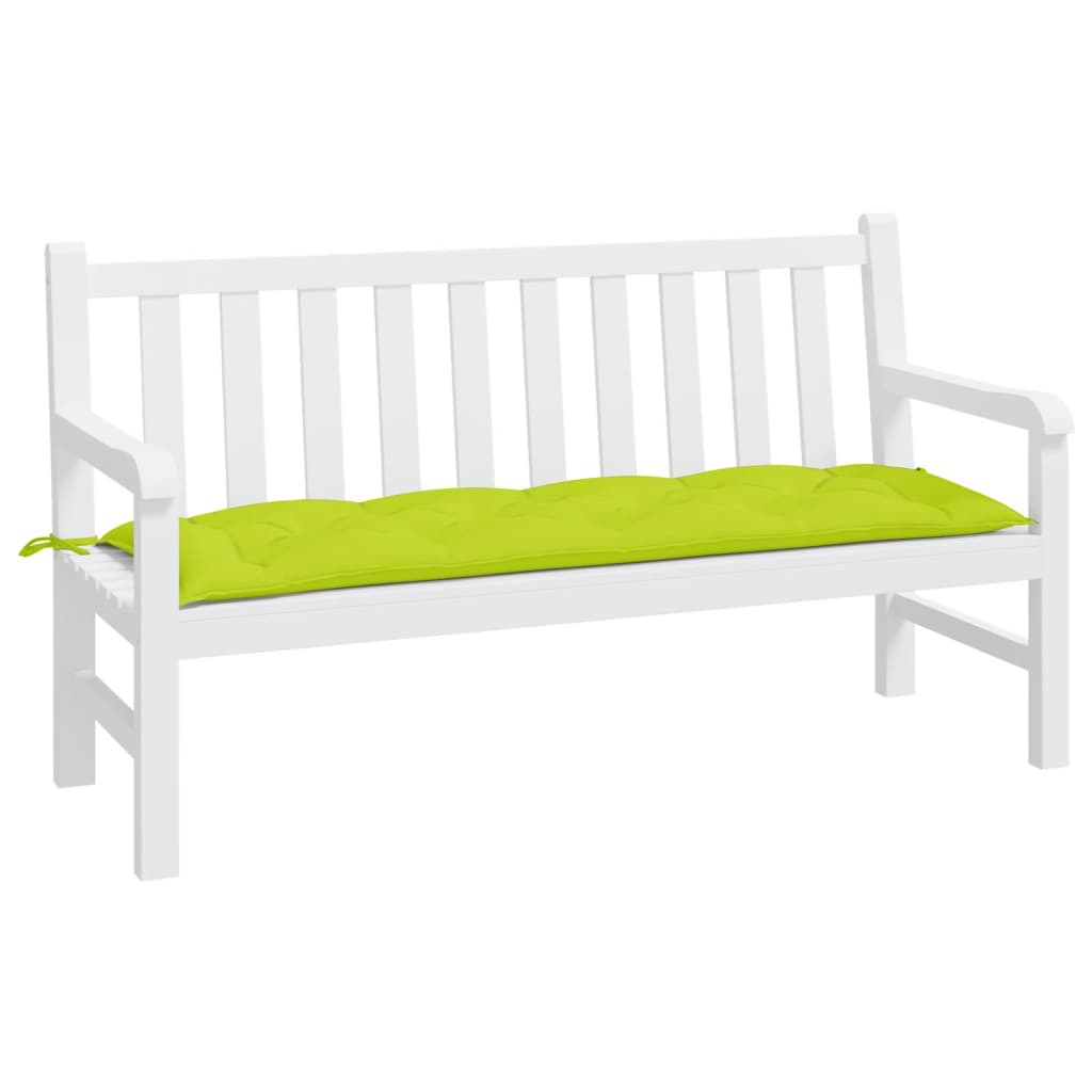 vidaXL Pernă de bancă, verde aprins, 150x50x7 cm, material oxford vidaXL Pernă de bancă, verde aprins, 150x50x7 cm, material oxford