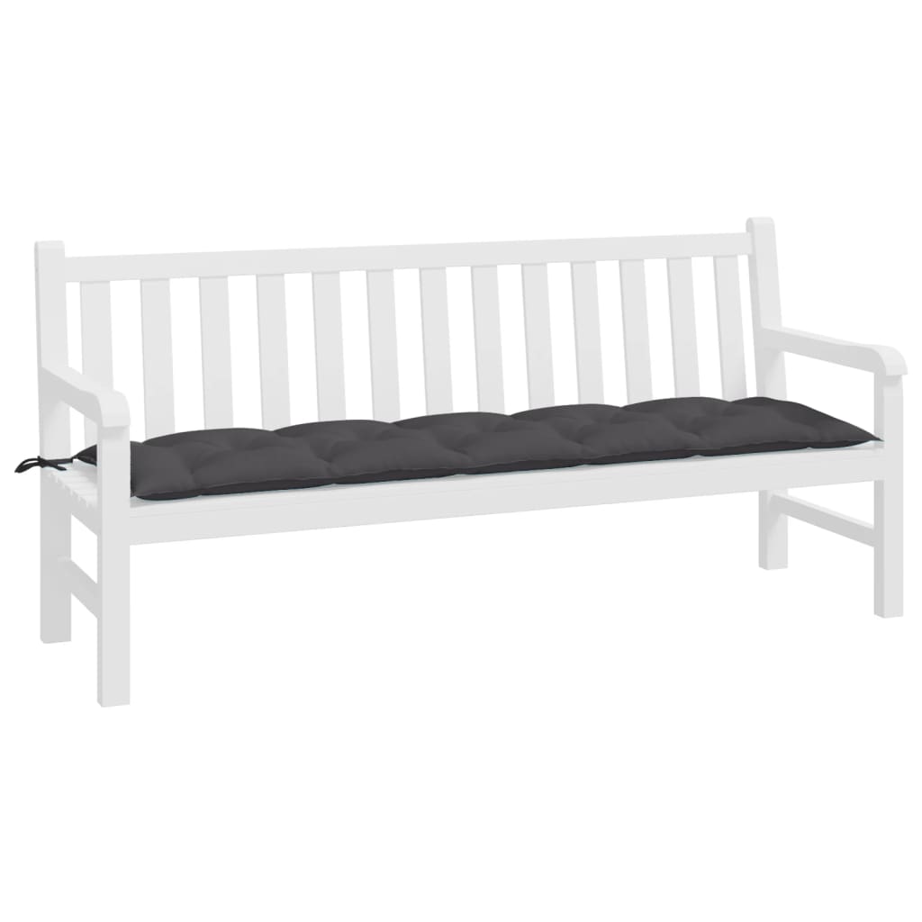 vidaXL Pernă bancă de grădină, antracit, 180x50x7 cm, material oxford vidaXL Pernă bancă de grădină, antracit, 180x50x7 cm, material oxford