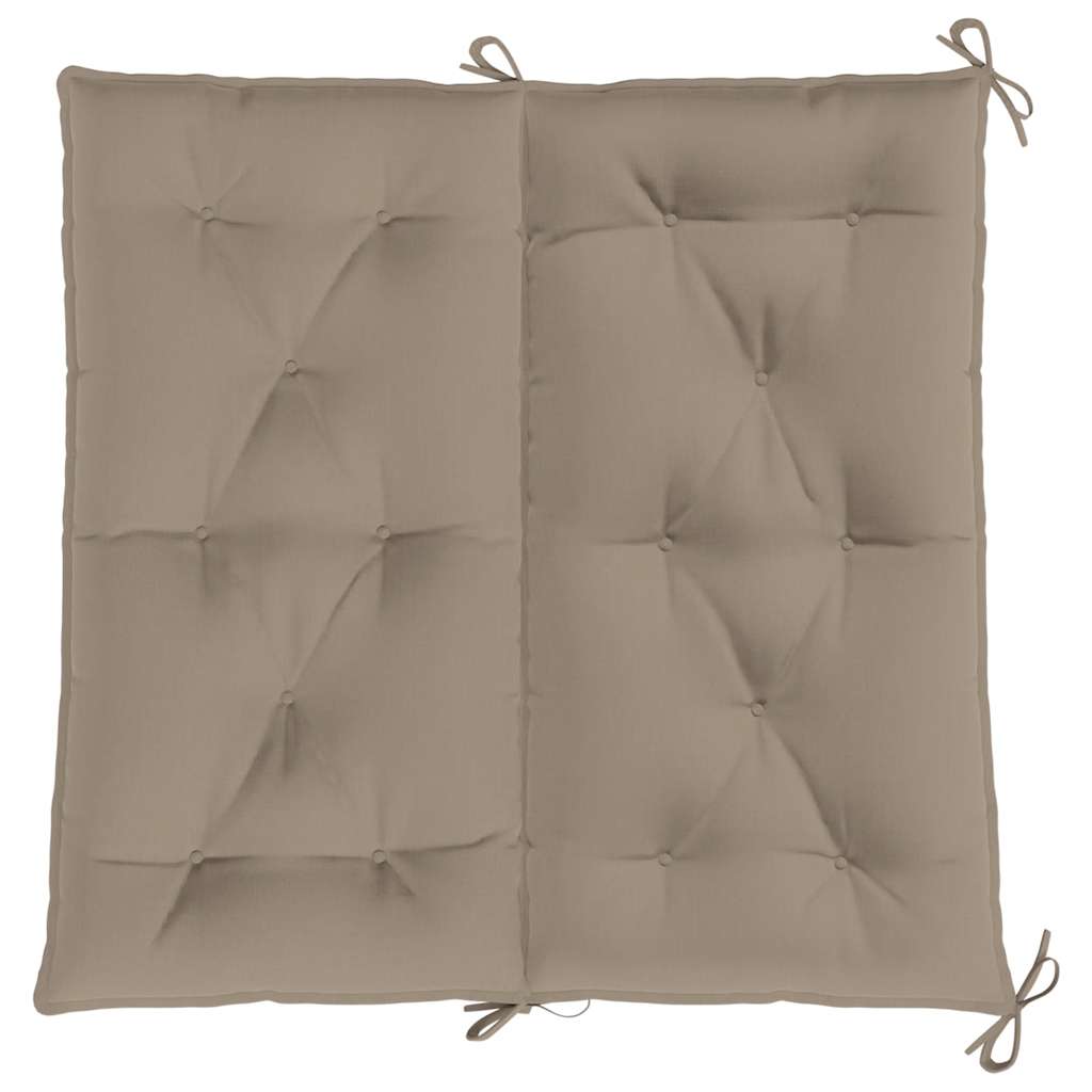 vidaXL Pernă bancă grădină, gri taupe 100x(50+50)x7 cm material oxford vidaXL Pernă bancă grădină, gri taupe 100x(50+50)x7 cm material oxford