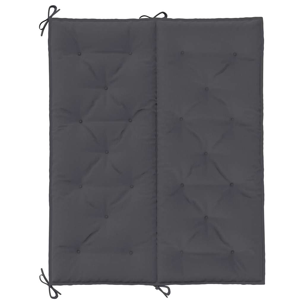 vidaXL Pernă bancă de grădină antracit 120x(50+50)x7cm material oxford vidaXL Pernă bancă de grădină antracit 120x(50+50)x7cm material oxford