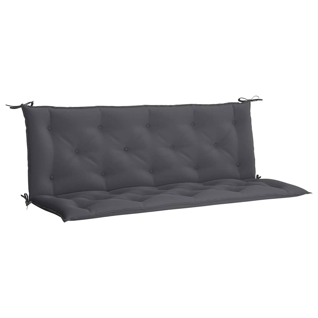 vidaXL Pernă bancă de grădină antracit 150x(50+50)x7cm material oxford vidaXL Pernă bancă de grădină antracit 150x(50+50)x7cm material oxford