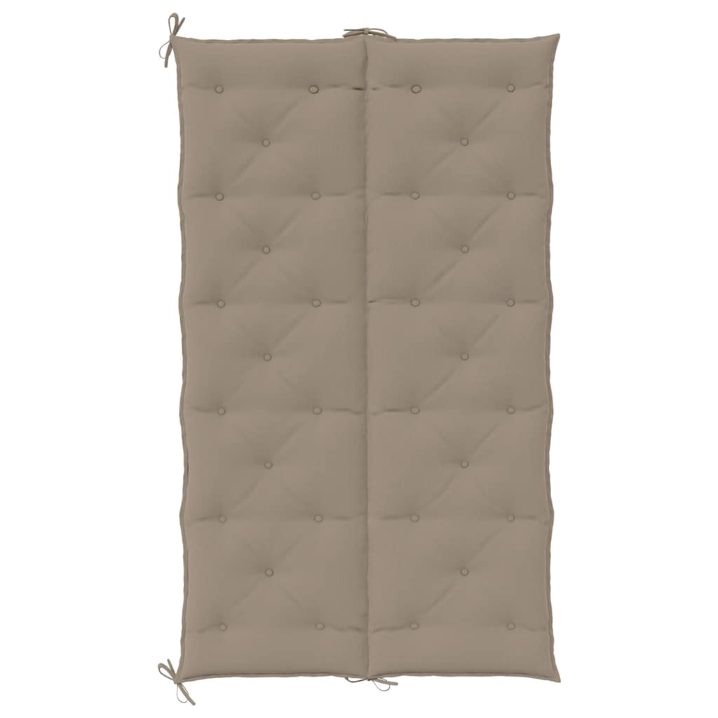 vidaXL Pernă bancă de grădină, taupe, 180x(50+50)x7cm, material oxford