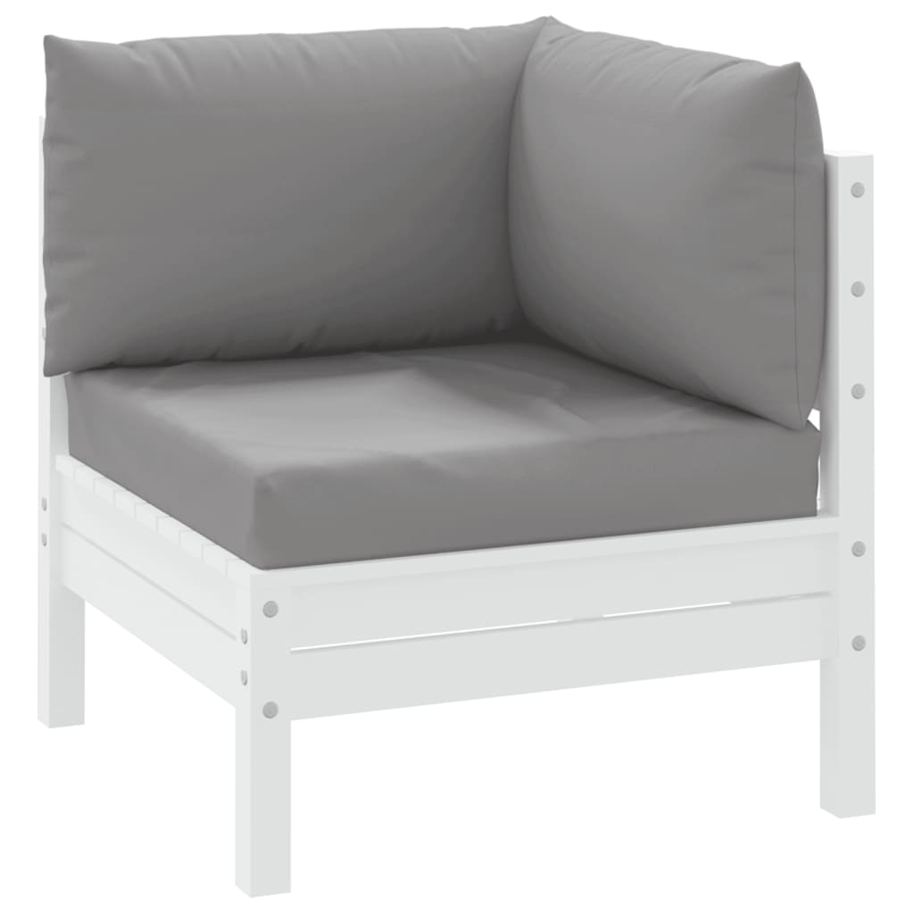 vidaXL Perne pentru canapea din paleți, 3 buc., gri, material textil vidaXL Perne pentru canapea din paleți, 3 buc., gri, material textil