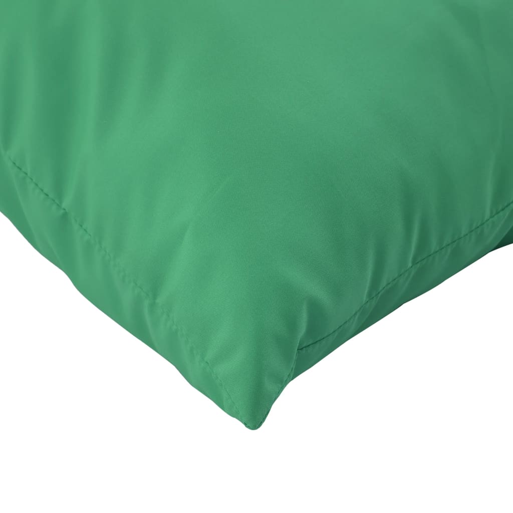 vidaXL Perne pentru canapea din paleți, 3 buc., verde, textil vidaXL Perne pentru canapea din paleți, 3 buc., verde, textil
