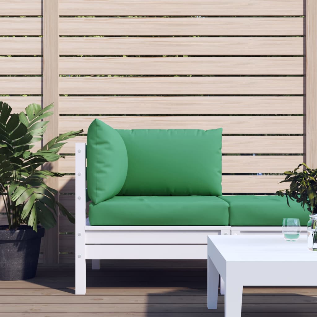 vidaXL Perne pentru canapea din paleți, 3 buc., verde, textil vidaXL Perne pentru canapea din paleți, 3 buc., verde, textil